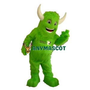 Green Monster Mascot Costume