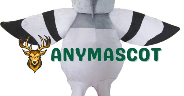 Grey Pigeon Mascot Costume