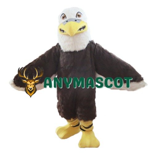 Furry Eagle Mascot Costume