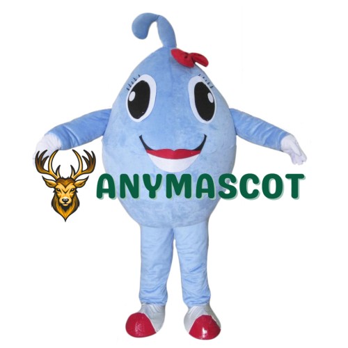 Blue Ball Mascot Costume