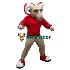 College Ram Mascot Costume