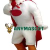 White Rooster Mascot Costume