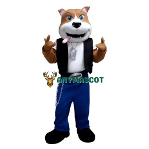Cool Dog Mascot Costume