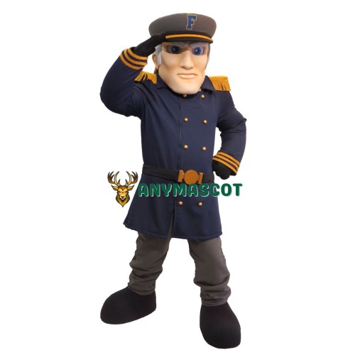Admiral Dave Mascot Costume
