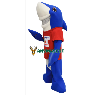 Splash Kingdom Shark Mascot Costume