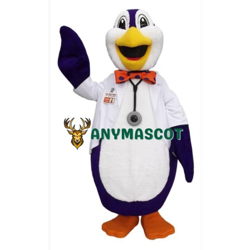 Doctor Penguin Mascot Costume