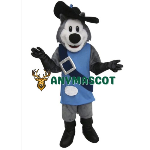 Cute Husky Dog Mascot Costume