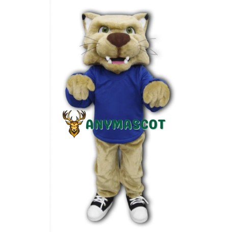 College Bobcat Mascot Costume