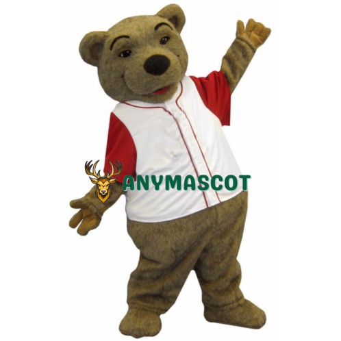 Lovely Brown Bear Mascot Costume