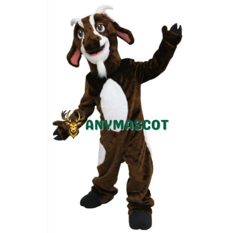 Brown Goat Mascot Costume