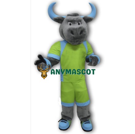 School Bull Mascot Costume