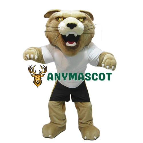 Fierce Wildcat Mascot Costume