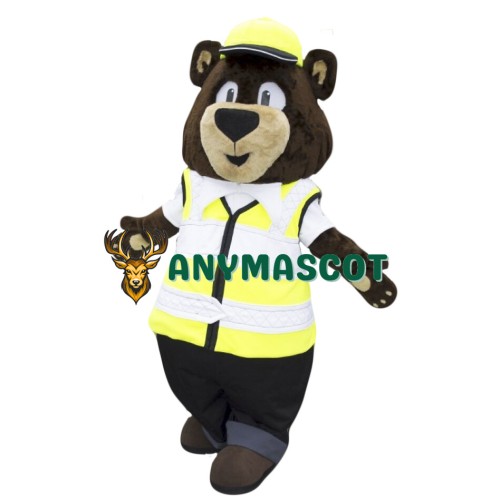 Sunny Bear Mascot Costume