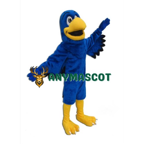 Blue Falcon Mascot Costume