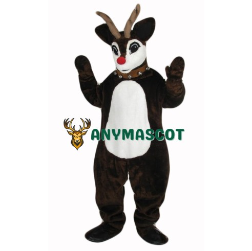 Christmas Reindeer Mascot Costume