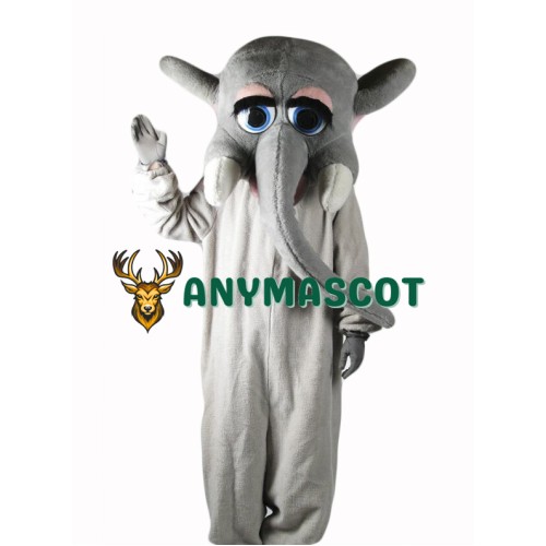 Female Elephant Mascot Costume