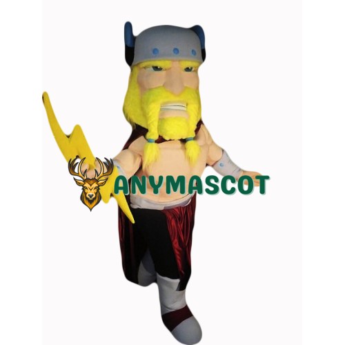Thor Viking Mascot Costume
