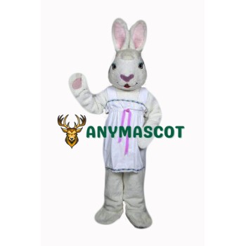 Female Easter Bunny Mascot Costume