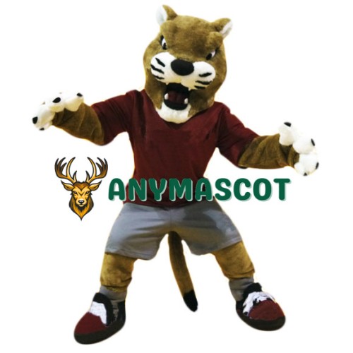 University Wild Cat Mascot Costume