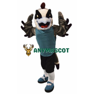 Sport Falcon Mascot Costume