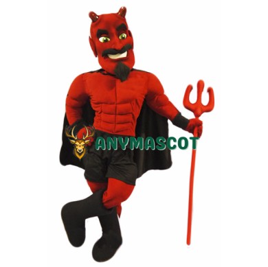 Red Devil Mascot Costume