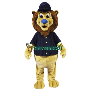 Baseball Sport Lion Mascot Costume