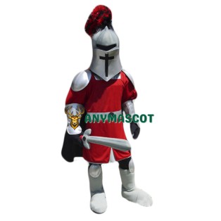 Sword Knight Mascot Costume