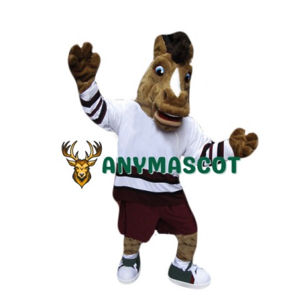 Sport College Horse Mascot Costume
