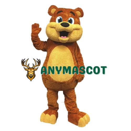Professional Quality Bear Mascot Costume
