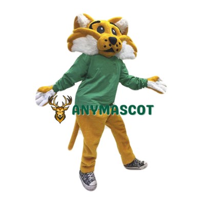 Cute Wildcat Mascot Costume
