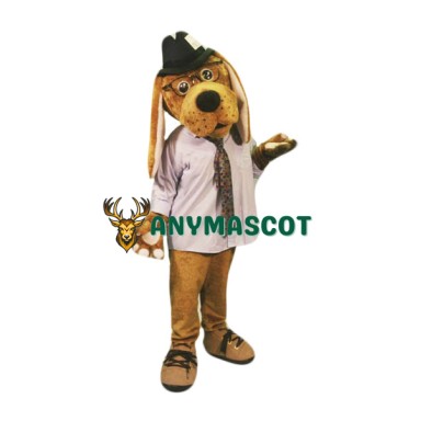 Brown Dog Mascot Costume