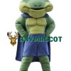 Superhero Frog Mascot Costume
