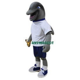 College Dolphin Mascot Costume