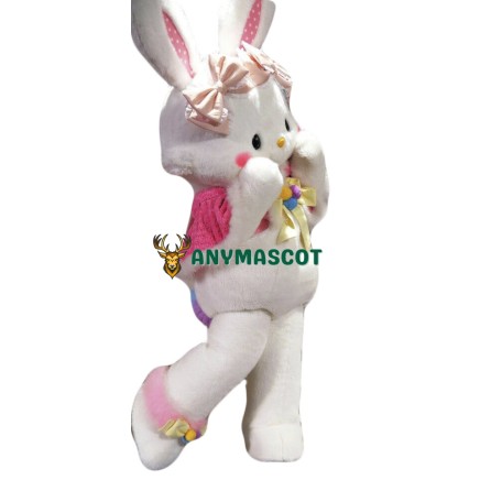 Super Cute Rabbit Mascot Costume
