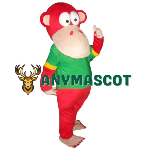 Red Monkey Mascot Costumes