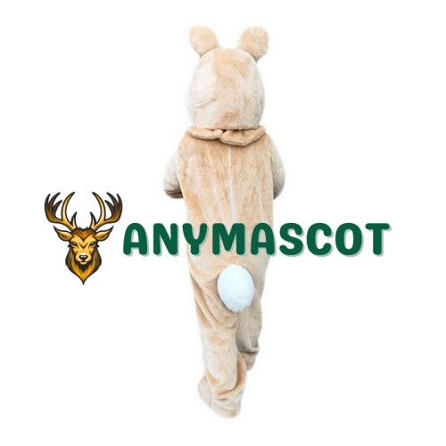 Brown Rabbit Mascot Costume