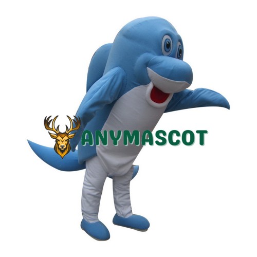 Blue Dolphin Mascot Costumes