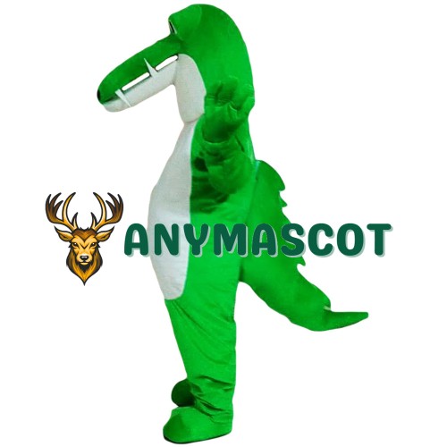 Green Crocodile Mascot Costume