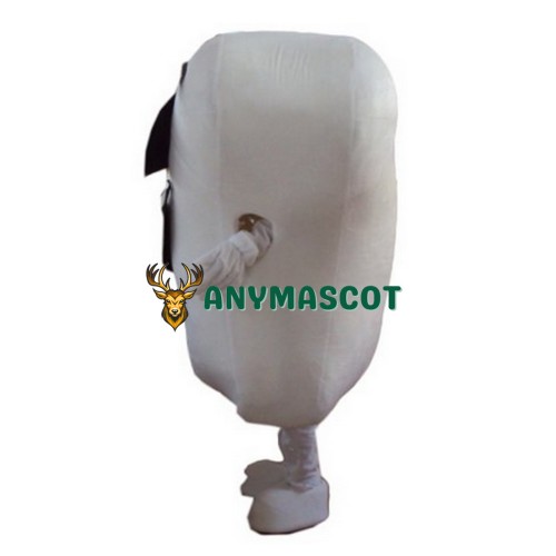 Teeth and toothbrush Mascot Costume