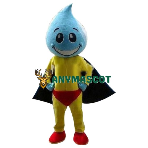 Colorful Water Droplet Mascot Costumes 