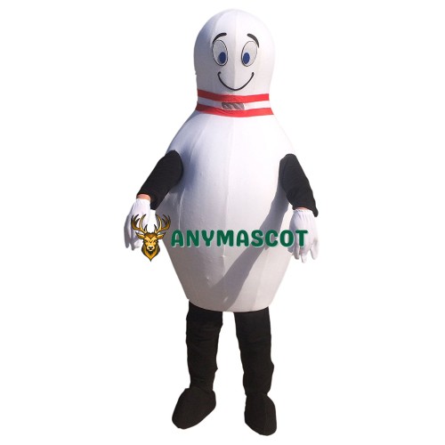 Little Bowling Pin Mascot Costume
