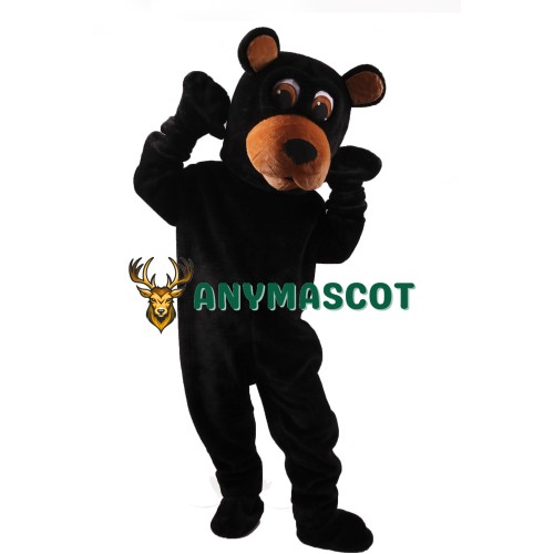 Black Bear Lightweight Mascot Costume
