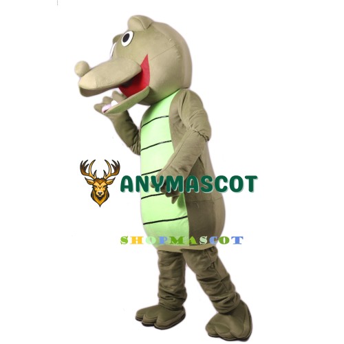 Crocodile Lightweight Plush Adult Mascot Costume