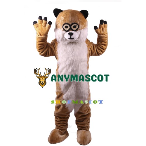 Cute Realistic Animal Meerkat Mascot Costume
