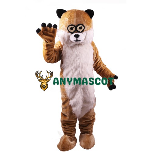 Cute Realistic Animal Meerkat Mascot Costume