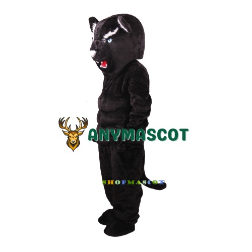 Black Panther Power Cat Mascot Costume
