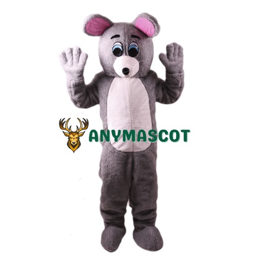 Grey Mouse Lightweight Mascot Costume