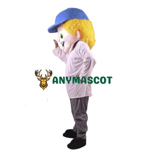 Baseball Kid Head Only Mascot Costume