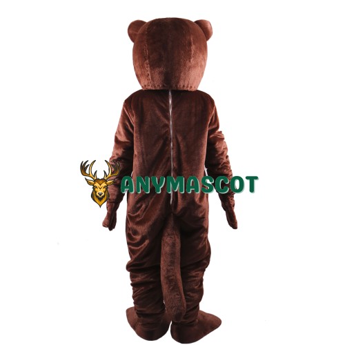 Barney Beaver Mascot Costume