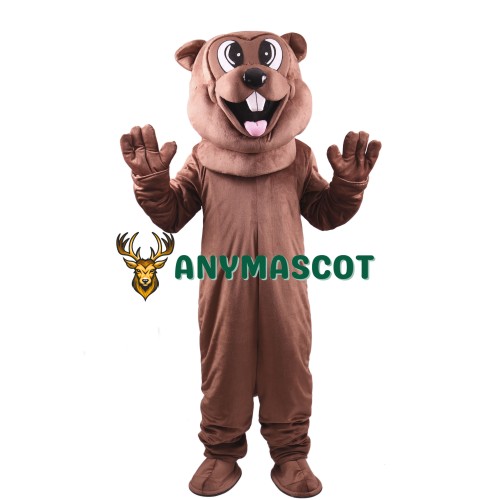 Beaver Mascot Costume